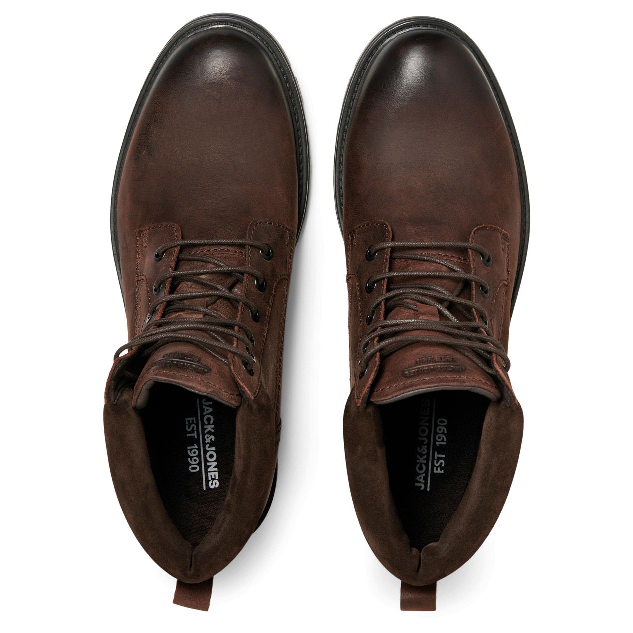 Jack & Jones Cranfield Leather Boots Men | Plutosport